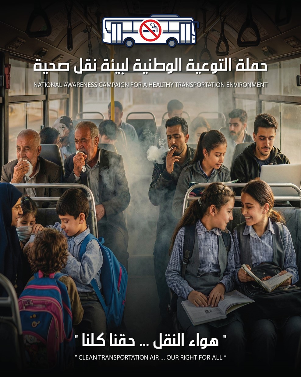 Zeki Yahya - National Awareness Campaign towards a Healthy Iraqi Society - Idea, Design, and Direction by Zeki Yahya