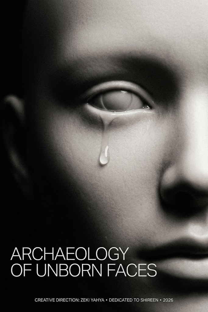 Archaeology of Unborn Faces - AI Avant-garde Cinema by Director Zeki Yahya